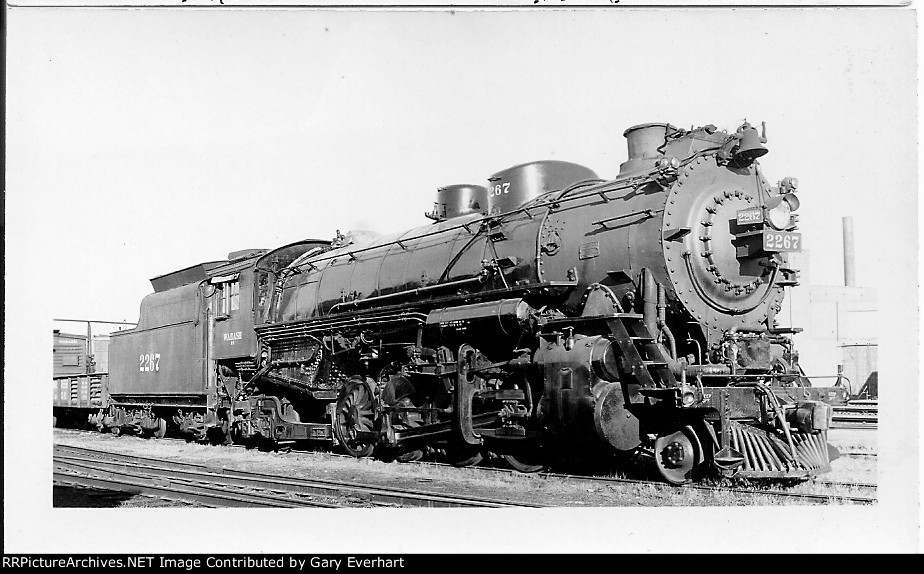 WAB 2-8-2 #2267 - Wabash RR